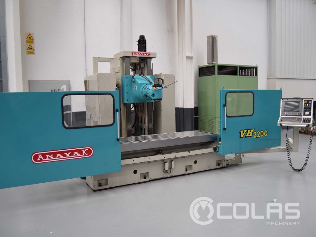 Used Anayak milling machine with Heidenhain