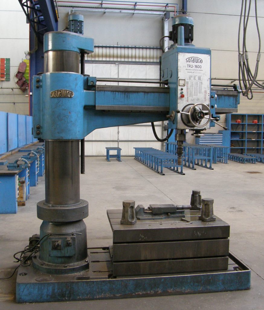 SORALUCE_TR2-1600 radial drill in liquidation sale