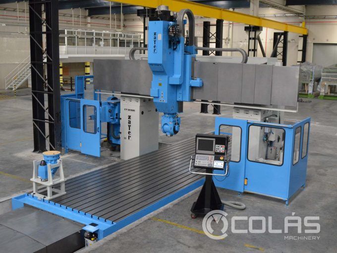Used Zayer FP-10000 double column milling machine