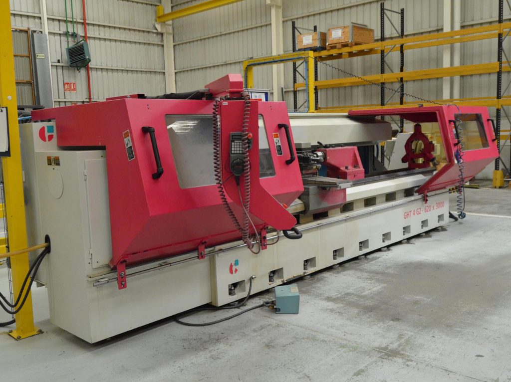 Torno CNC Geminis GTH4 620x3000 usada