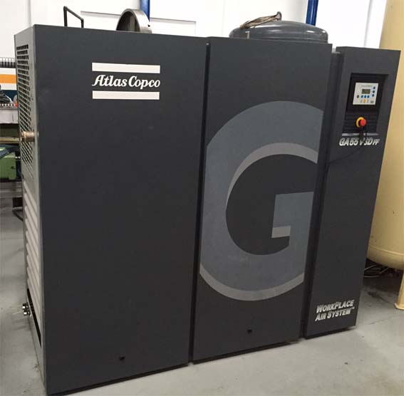 Second Hand Atlas Copco GA 55 VSD Compressor