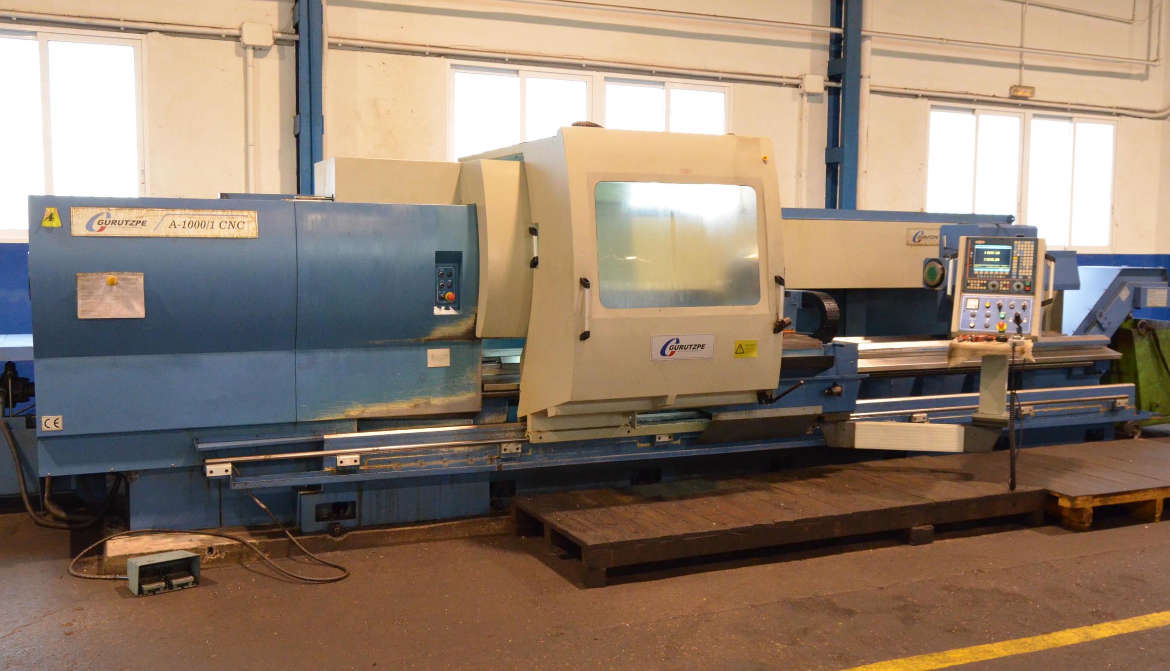 Gurutzpe A-1000 2G x 4000 CNC Lathe | Maquinaria Colás