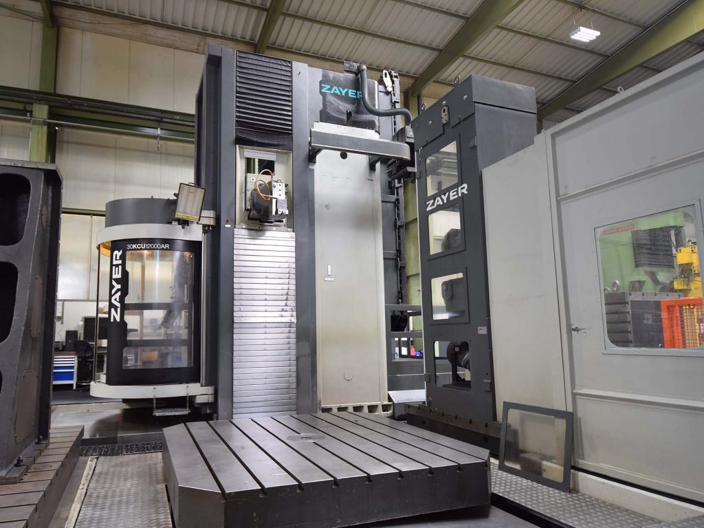 Used Zayer KCU 12000 AR moving column milling machine