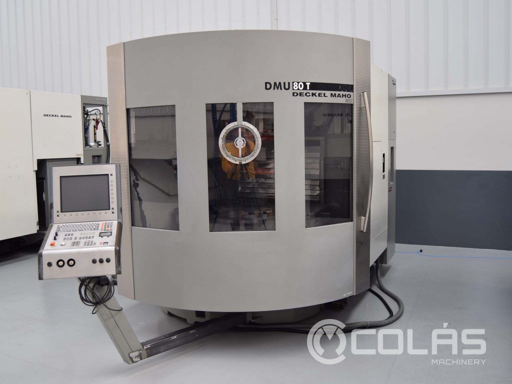 Used DMG DMU 80T 5-axis simultaneous