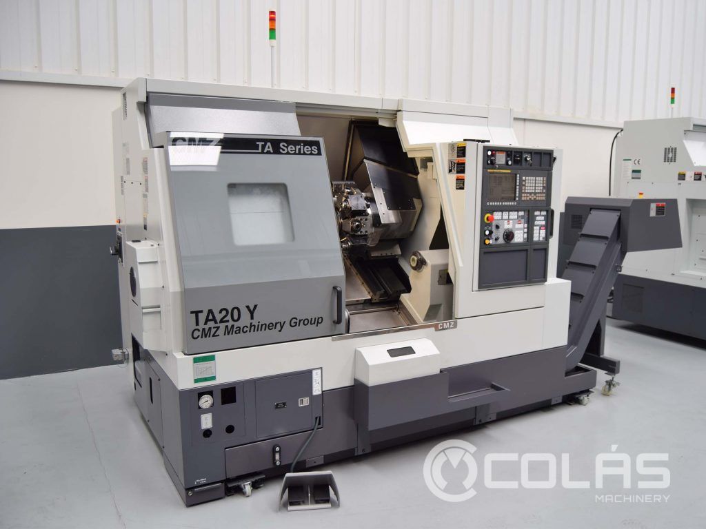 Used CMZ TA20Y CNC Lathe