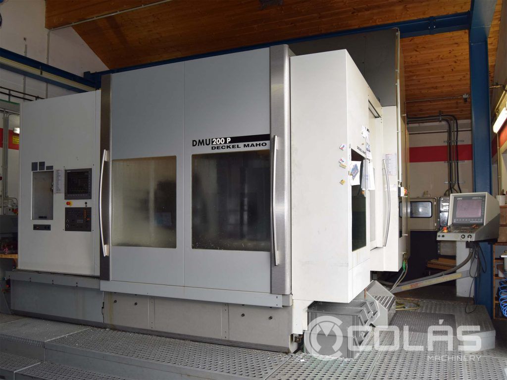 Used DMG DMU 200P Simultaenous 5 axis