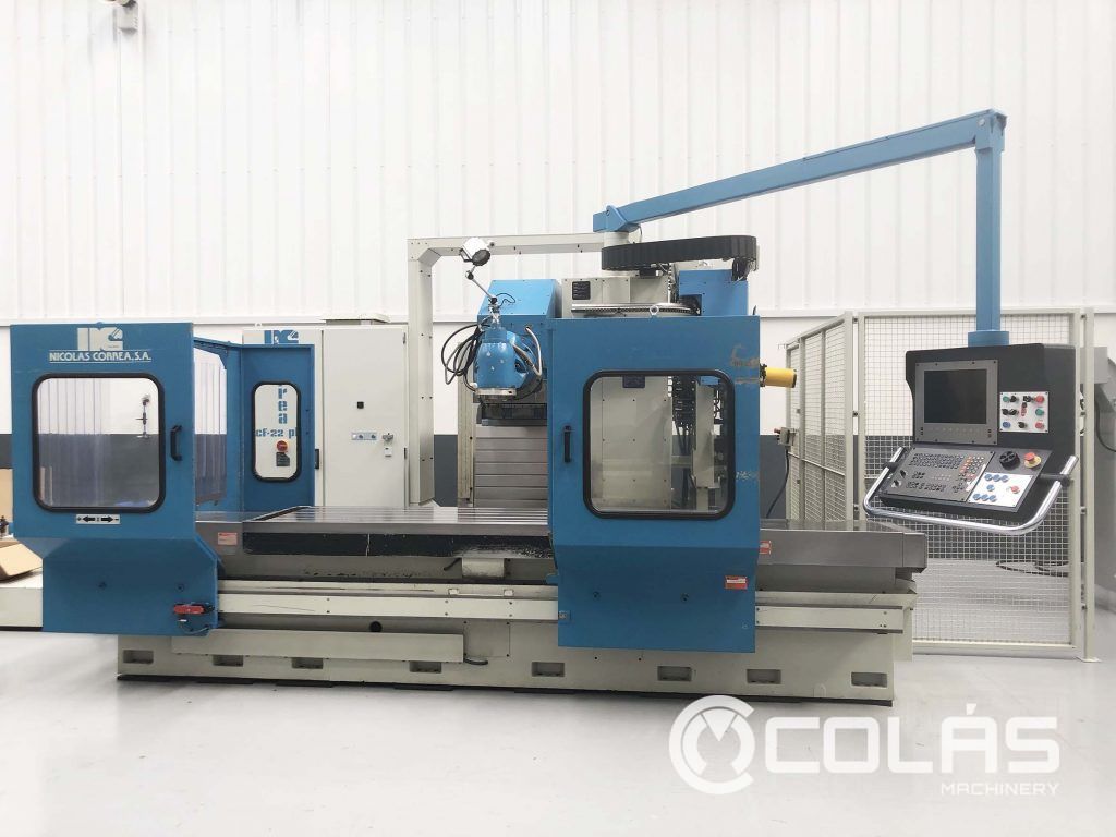 Used Correa CF22 with automatic tool changer