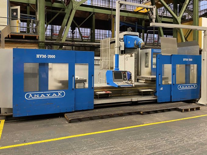 Fresadora Columna Móvil ANAYAK HVM-7000