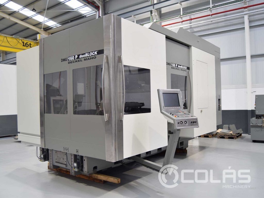 Previously used DMG DMU 160P 5 Axis