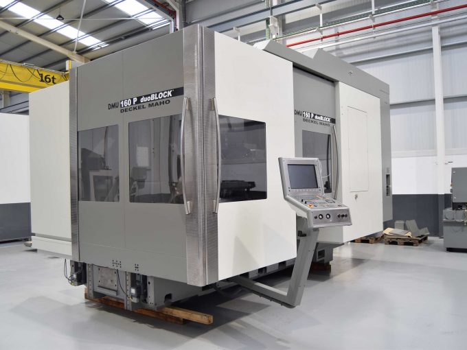Previously used DMG DMU 160P 5 Axis