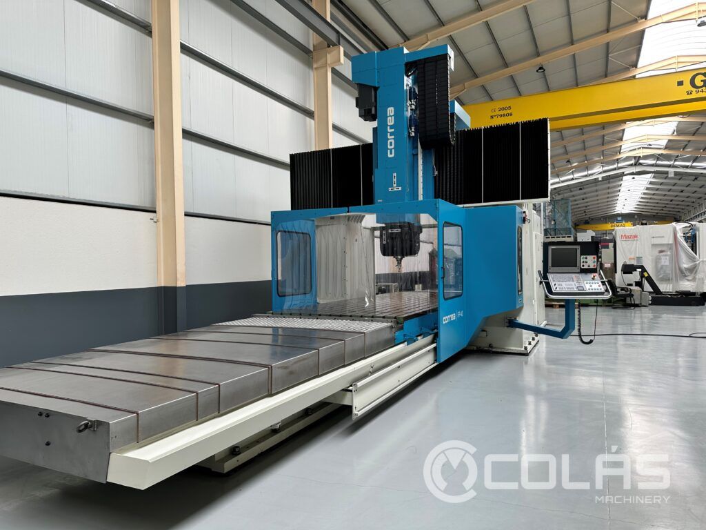 Second hand Nicolás Correa 5 axis bridge type milling machine