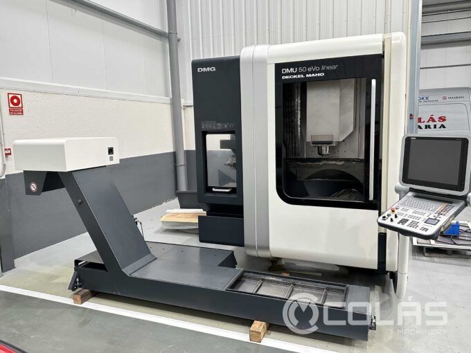 DMG DMU 50 eVo linear 5 axis machining center